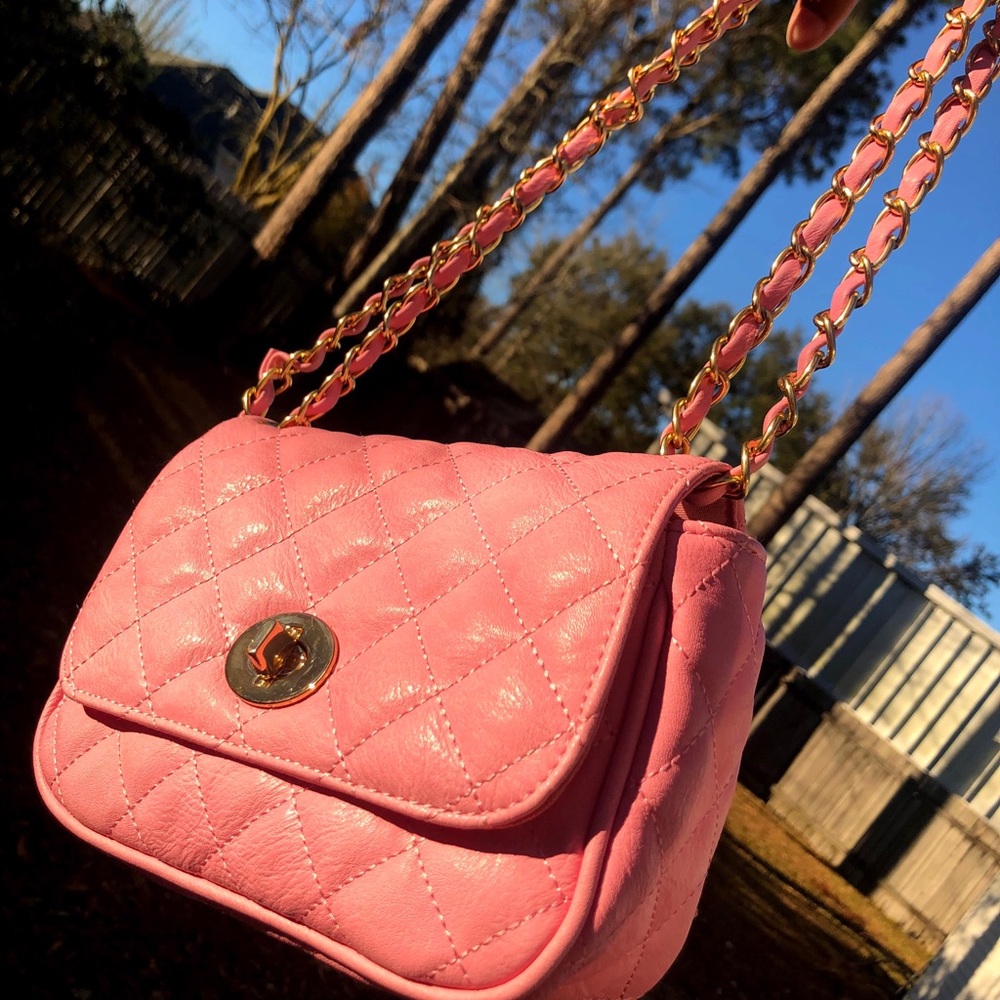 Pink crossbody/handbag